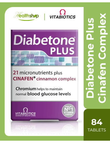 Diabetone Plus - Cinafen Complex - 84 Tablets