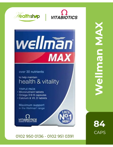 Wellman Max 84 tablets/capsules