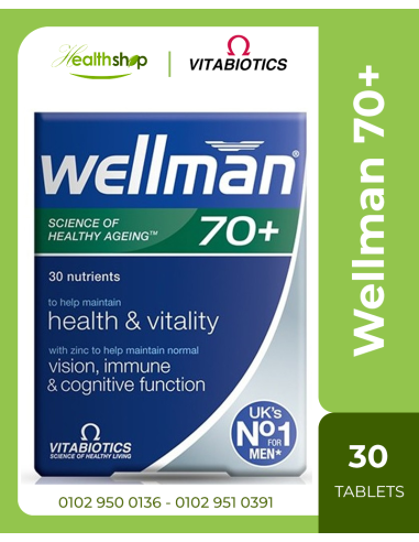 Wellman 70+ / 30 Tablets