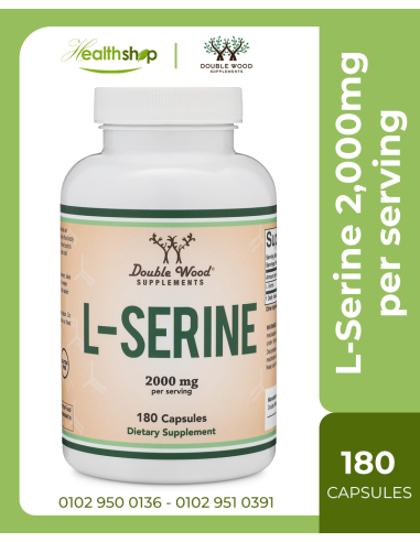 L-Serine 2,000mg per serving - 180 Capsules