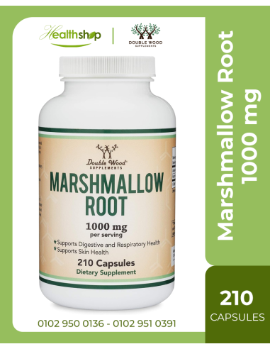 Marshmallow Root 1000mg per Serving - 210 Capsules