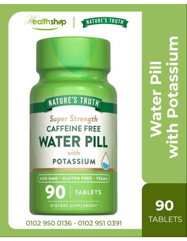 Water Pill with Potassium - 90 Tablets