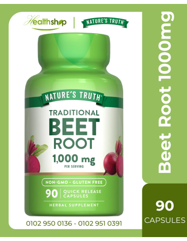 Beet Root 1000mg - 90 Capsules