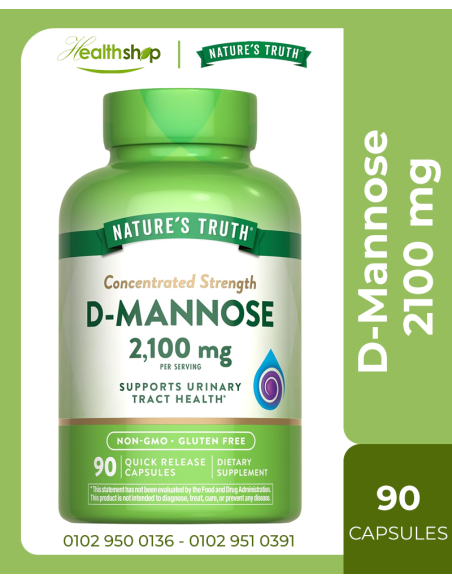 D-Mannose - Urinary Tract Health 2100 mg - 90 Capsules