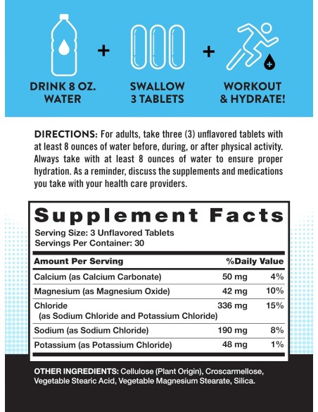 Electrolyte Hydration - 90 Tablets