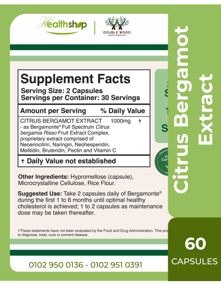 Citrus Bergamot Extract - 60 Capsules
