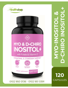 Myo-Inositol & D-Chiro Inositol+ with Folate & Vitamin D...