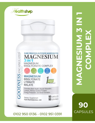 Magnesium 3 in 1 Complex - 90 Capsules