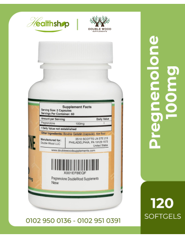 Pregnenolone 100mg - Boost Progesterone Levels...