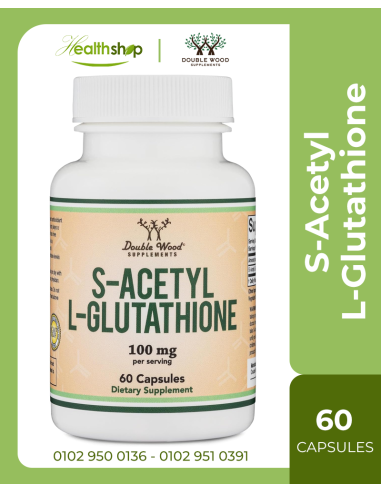 S-Acetyl L-Glutathione 100mg - 60 Capsules