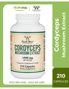 Cordyceps Mushroom Extract - 210 Capsules (Best before...