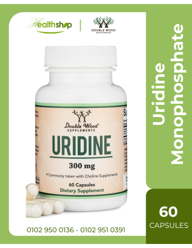 Uridine Monophosphate (Choline Enhancer) 300mg - 60 Capsules