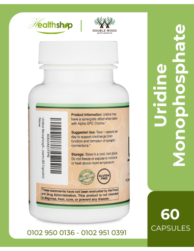Uridine Monophosphate (Choline Enhancer) 300mg...