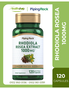 Rhodiola Root 1000 mg - 120 Quick Release Capsules