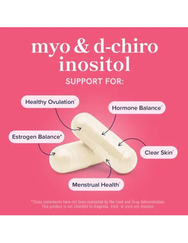 ميو د- كايرو إنوسيتول لتوازن الهرمونات للنساء -...