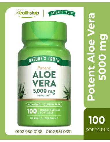 Potent Aloe Vera 5000 mg - 100 Quick Release...