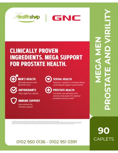 GNC Mega Men Prostate and Virility Multivitamin...