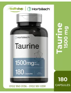 Taurine 1500mg - 180 Capsules