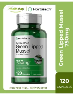 بلح البحر الأخضر 750 ملغ - 120 كبسولة