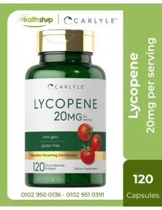 Lycopene 20mg per serving - 120 Softgels