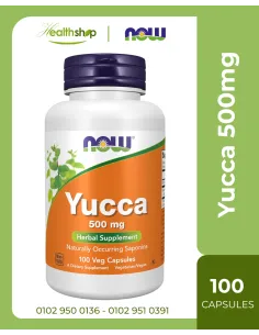 Yucca 500mg - 100 Capsules (Best Before 1/2027)