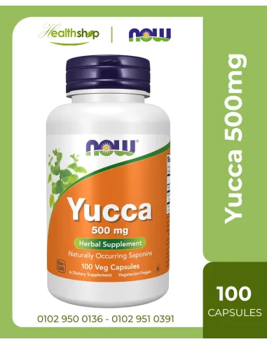 Yucca 500mg - 100 Capsules (Best Before 1/2027)