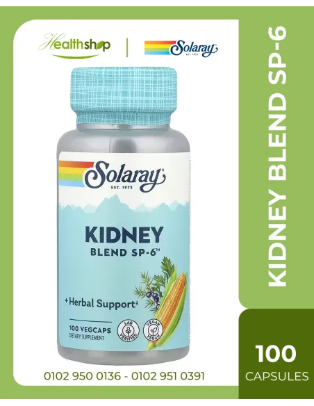 Solaray Kidney Blend SP-6 - 100 Veg Capsules