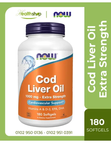 Cod Liver Oil Extra Strength 1000mg with...