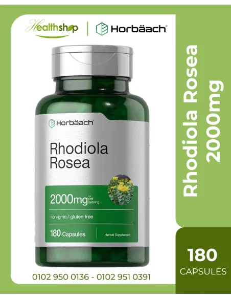 Rhodiola Rosea 2000mg - 180 Capsules