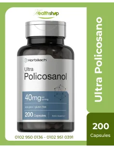 Ultra Policosanol 40mg - 200 Capsules