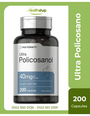Ultra Policosanol 40mg - 200 Capsules