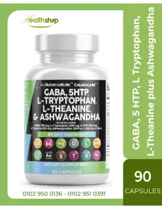 GABA, 5 HTP, L Tryptophan, L Theanine plus Ashwagandha -...