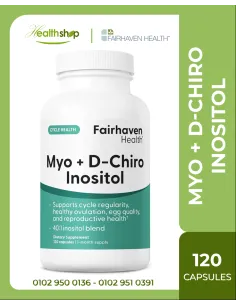 Myo + D-Chiro Inositol -120 Capsules