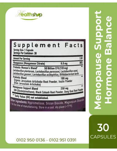 Menopause Support Hormone Balance with 50...