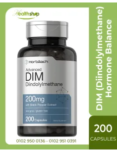 DIM - توازن هرمون الاستروجين للنساء والرجال 200 مجم - 200...