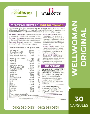 Wellwoman Original 30 Capsules