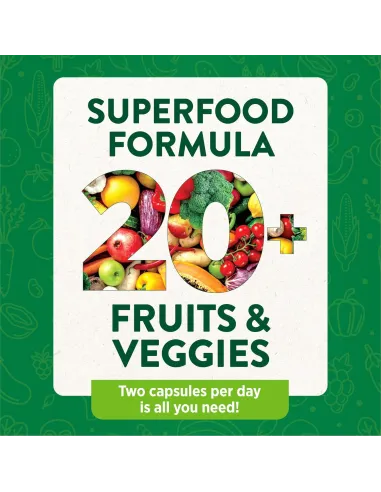 Super Fruits and Veggies - 60 Vegan Capsules