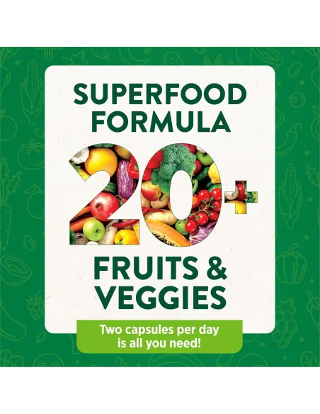 Super Fruits and Veggies - 60 Vegan Capsules