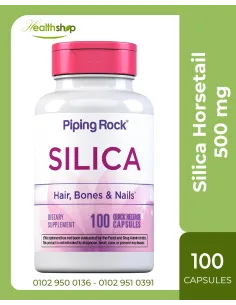 Silica Horsetail 500 mg - 100 Quick Release Capsules