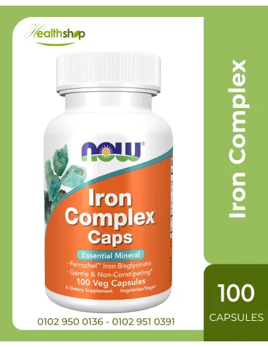 Iron Complex Caps - 100 Veg Capsules