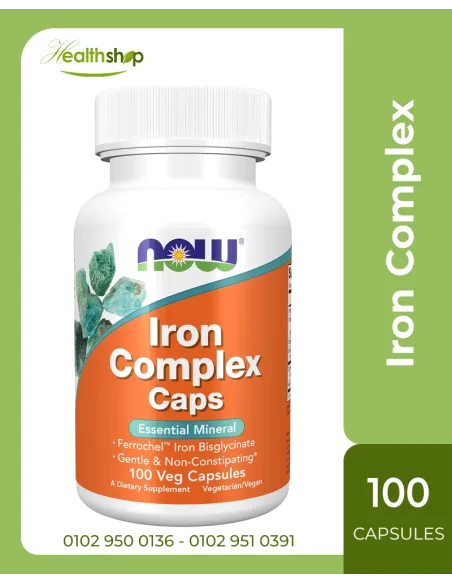 Iron Complex Caps - 100 Veg Capsules