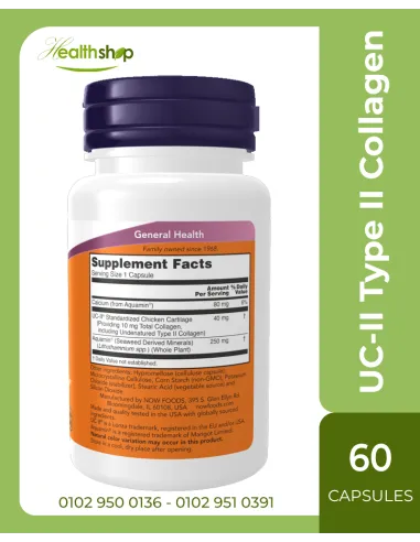 UC-II Type II Collagen - 60 Capsules
