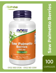 Saw Palmetto Berries 550 mg - 100 Veg Capsules