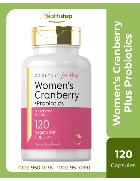 Women's Cranberry Plus Probiotics - 120 Capsules