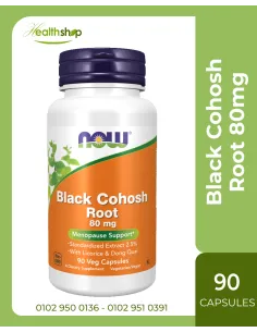 Black Cohosh Root 80mg - 90 Veg Capsules