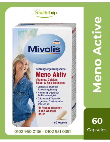 Mivolis Meno Active - 60 Capsules