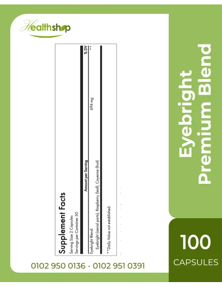 Eyebright Premium Blend - 100 Capsules