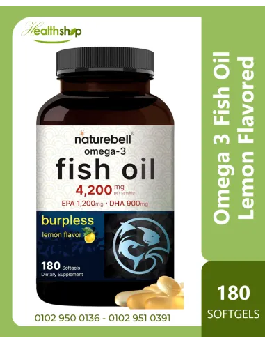 Omega 3 Fish Oil 4200mg, Highly Purified EPA &...