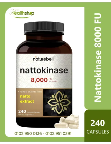 Nattokinase 8000 FU Per Serving - 240 Veggie...