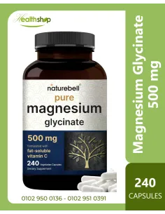 Magnesium Glycinate 500mg - 240 Capsules